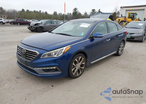 2015 Hyundai Sonata Limited 2.0T from USA, damaged, VIN 5NPE34AB6FH140148